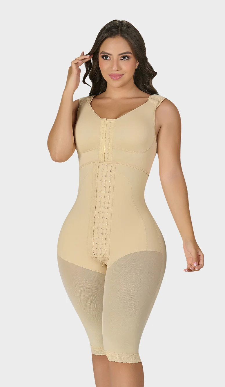 F00470 Faja tipo reloj de arena con brasier sobrepuesto