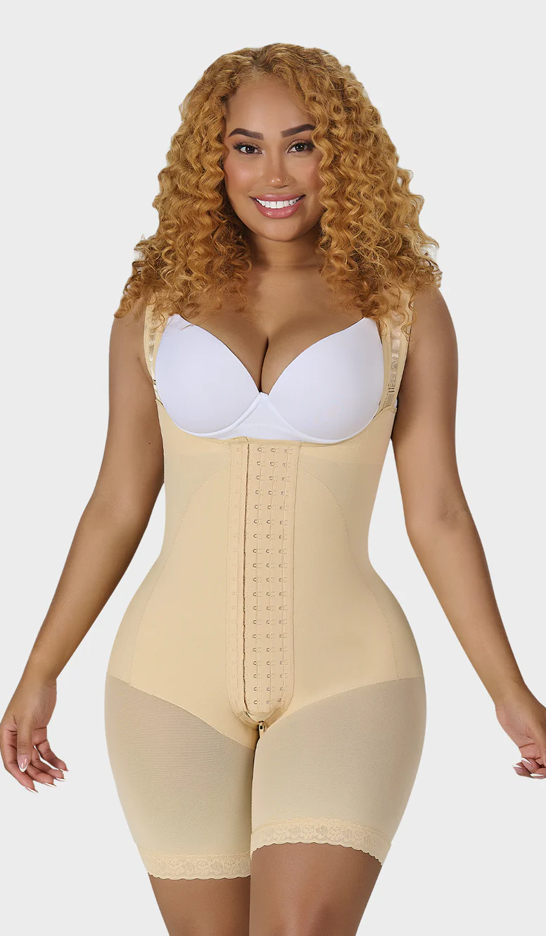 F00489 Faja tipo reloj de arena con capacidad ULTRA en cadera