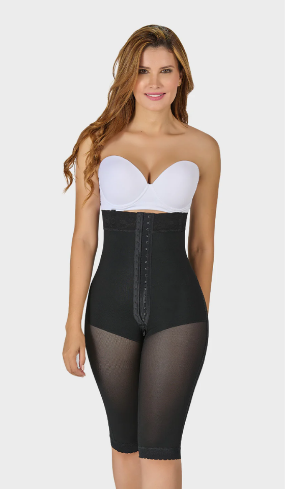 F0076 - Faja larga con strapless siliconado