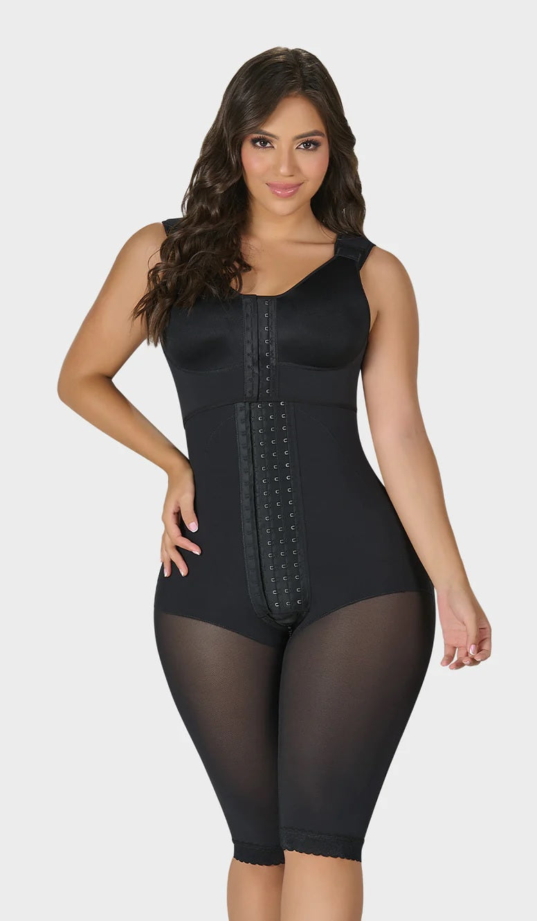 F00470 Faja tipo reloj de arena con brasier sobrepuesto