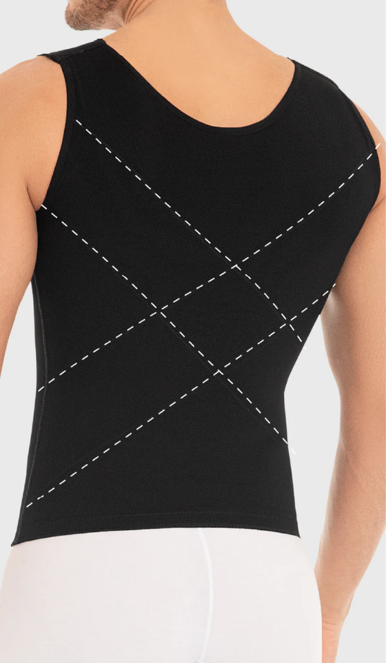 CH0760 Chaleco masculino con cierre frontal