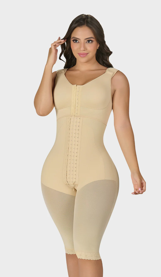 F00470 Faja tipo reloj de arena con brasier sobrepuesto