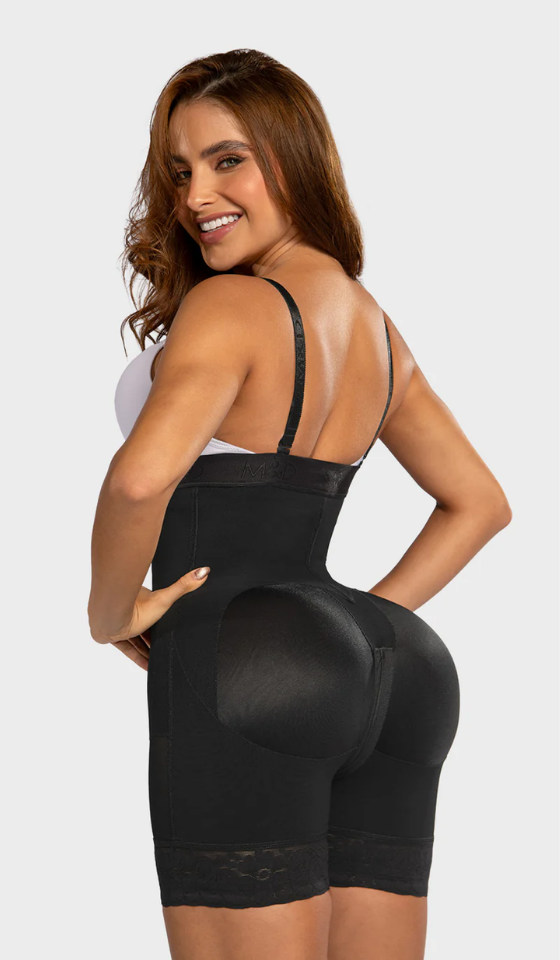 F00466 - Faja Corta Strapless 4 Niveles