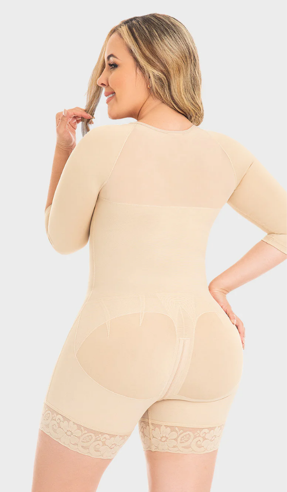 F0064 Faja corta colombiana con mangas