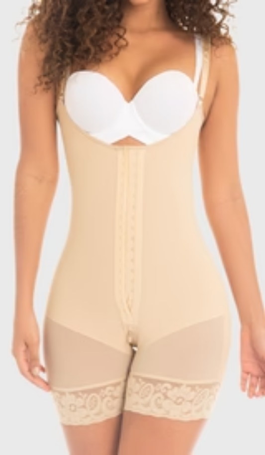 F0069 Faja corta colombiana strapless