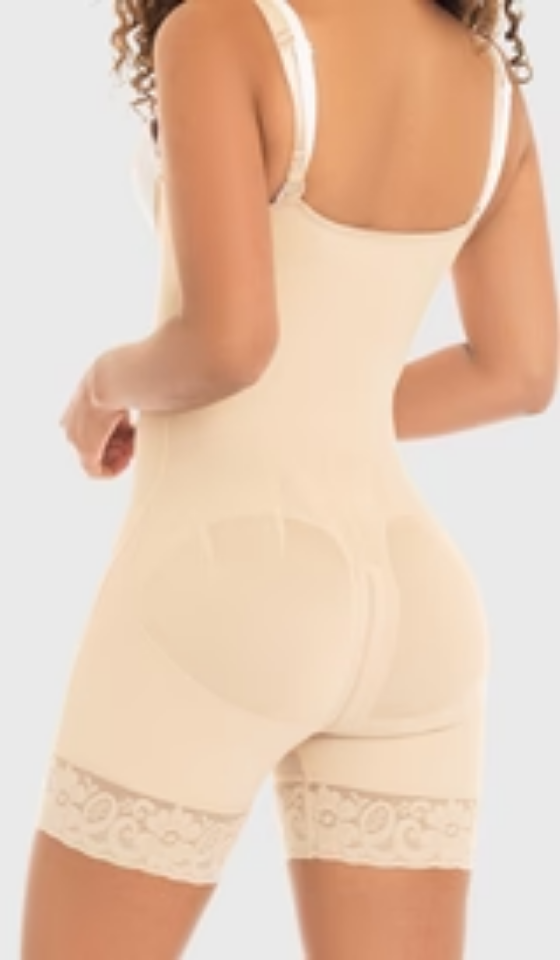 F0069 Faja corta colombiana strapless