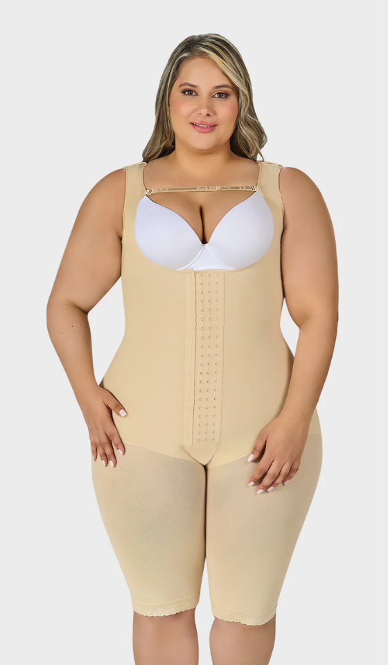 F0085 - Faja larga con hombro ajustable