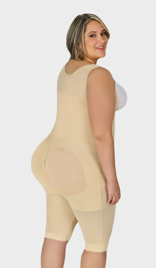 F0085 - Faja larga con hombro ajustable