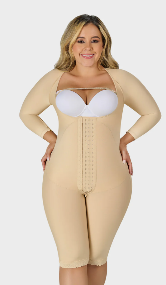 F04474- Faja larga con mangas ETAPA 1