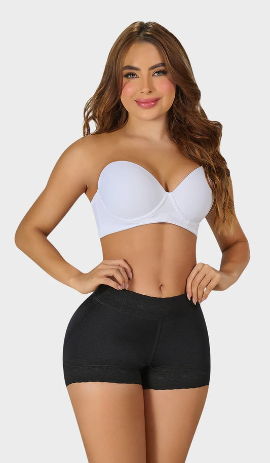 S0211 Short extracorto con talle bajo